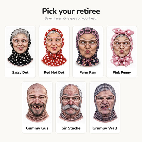 The Retiree Ski Mask