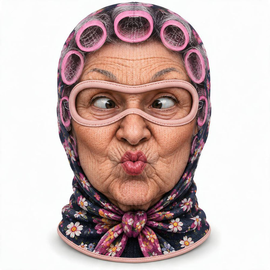 Perm Pam face mask headshot