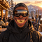 Grin Face Ski Mask